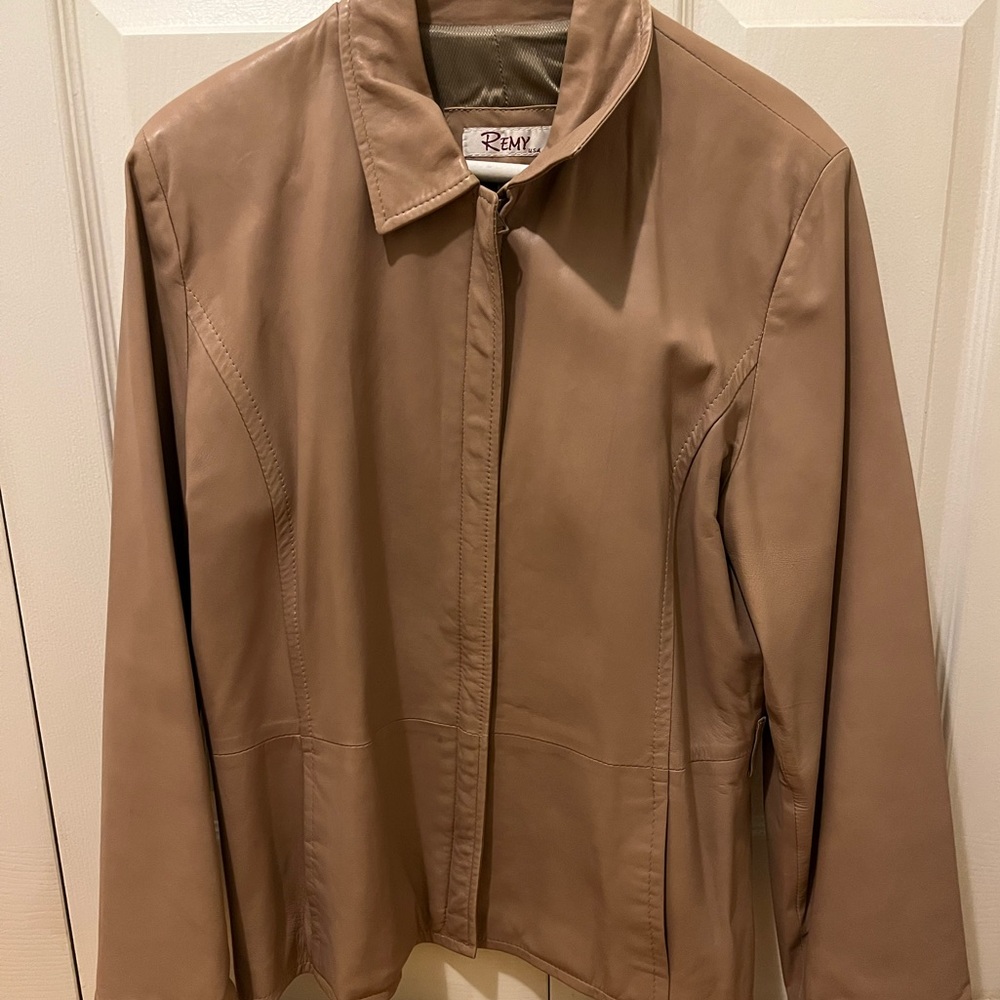 Remy USA Womens leather jacket M